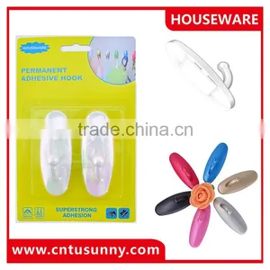 2016 Hot New Product Plastic Adhesive Wall Hook thumbnail-1