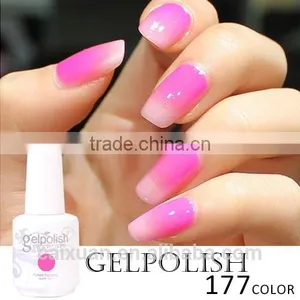 177 Fashion Colors Nail Art Colored 15ml/1KG Soak off uv Gels thumbnail-6