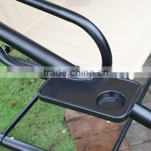Outsunny Outdoor Garden Patio Covered Double Two Seat Balcony Swing Chair thumbnail-3