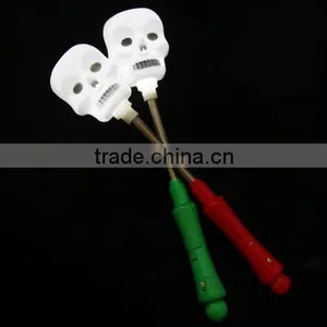 Halloween Pumpkin/Skull LED Light Stick Flash Glow PVC Fluorescence Sticks With Shaking Spring Party Decoration thumbnail-5