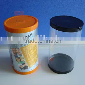 Clear Round Barrel, Clear Plastic Cylinder With Customized in Any Designs,eco-friendly Material thumbnail-1