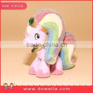 Lovely Collective Plastic Flocked Animal Horse Toy for Kids thumbnail-1