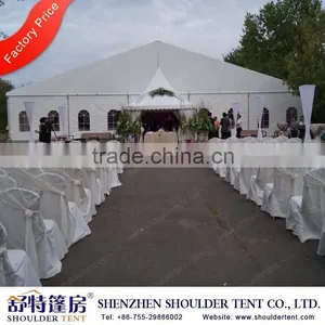 Large Large Wedding Tent With Luxury Inside Decoration for Outdoor Wedding Party thumbnail-1