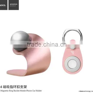 HOCO CA4 Magnetic Ring Bracket Holder for Universal Mobile Phone Metal Ring Buckle Car Holder For IOS/Android Phone TB-0301 thumbnail-6