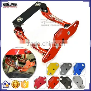 BJ-LPL-030-OR Guangzhou Aaccessories Motorcycle CNC Billet Aluminum Motorcycle Licence Plate Cover thumbnail-1