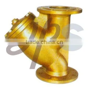 Casting Brass Flange Strainer on Stock thumbnail-1