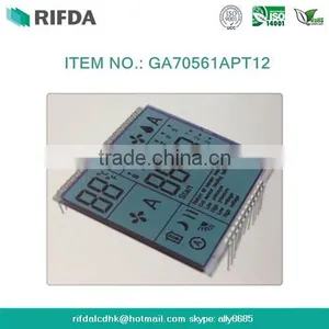 FSTN Transflective Custom 4 Digit 7 Segment Lcd Display thumbnail-3