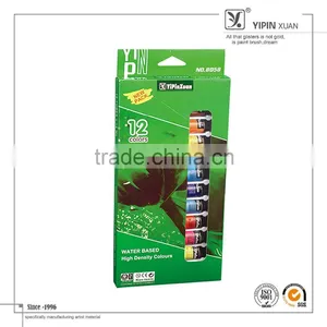 Hot Sell Delicate Multicolor 12 Color Art Acrylic Colour Paint thumbnail-1