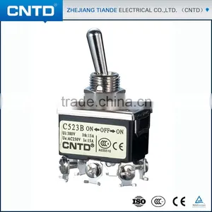 CNTD Bulk Items Spring Loaded 6-Way On Off On Momentary Waterproof Toggle Switch for Lamp thumbnail-2