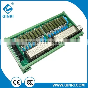 MIL/IDC Connector 16 Channel 1a Slim Relay Module With Phillips Screws (PLC Output Amplified Board) JR-B16PJ-F/24VDC thumbnail-1