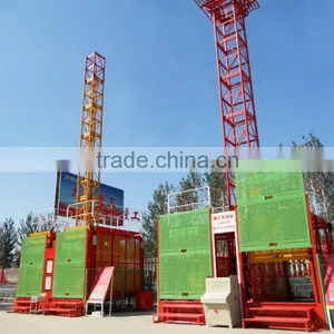 Rack and Pinion Material Hoist/Construction Lift/Building Elevator thumbnail-4