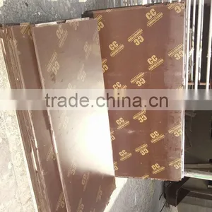2016 Hot Sale China Factory 1250*2500mm Film Faced Plywood for Bulgaria/marine Plywood Price for Construction thumbnail-1