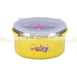 Chinese Stainless Steel 7cm Soup Bowls With Lids as Soon on tv Quality Choice thumbnail-3
