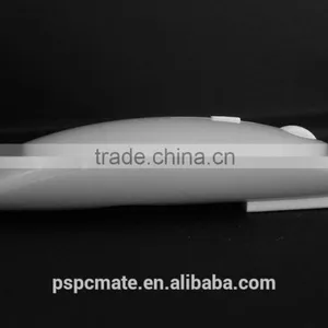 White Color Gloosy Finish Flat 2.4ghz Usb Wireless Optical Mouse Driver for Laptop and PC thumbnail-4