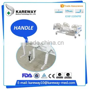 Manufacturer Medical Equipments 3 Cranks Hospital 3 Function Manual Bed thumbnail-5