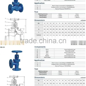 OEM Manufacturers High Quality NPS JIS DIN EN Globe Valve thumbnail-3