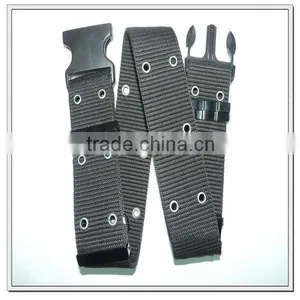 57mm Black Polypropylene Belts With Plasitc Buckle for Army Use thumbnail-1
