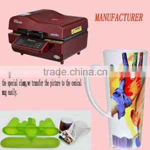 17 OZ Sublimation Conical White Mug With Coating for Sublimatiom Printing Hot Sale thumbnail-1