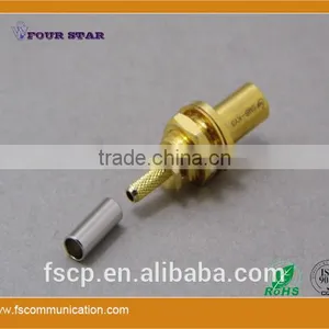 SMB Connector Female Back Bulkhead Crimp for RG316 Cable thumbnail-6