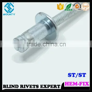 HIGH QUALITY HOT SELLING FACTORY HIGH STRENGTH HEM-LOCK BLIND RIVETS FOR LADDERS thumbnail-4