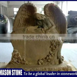Marble Angel Cemetery Statue thumbnail-1