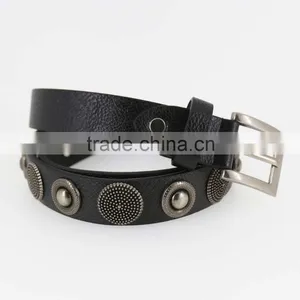 Women's Fashion Flowermetal Studded Jeans Belt With Shiny Rhinestone Accessories in Chinese Factory thumbnail-5