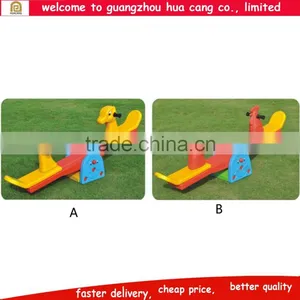 Preschool Plastic Toys Playground Spring Rocking Horse, Outdoor Spring Rocking Horse,spring Rocking Horse thumbnail-1