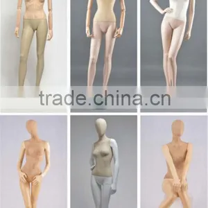 Fabric Dress Form Mannequin With Wooden Arms thumbnail-1