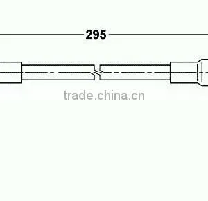 Automobile Hydraulic 1/8 Brake Hose Assembly thumbnail-1