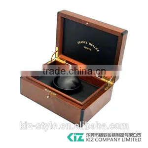 High Quality Wholesale Men's Wooden Single Watch Box Can be Customized thumbnail-2