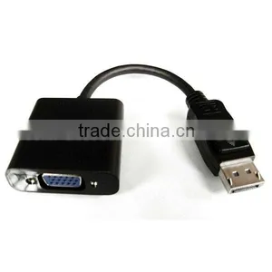 Black Color Vga Cable,av to Vga Adapter thumbnail-1