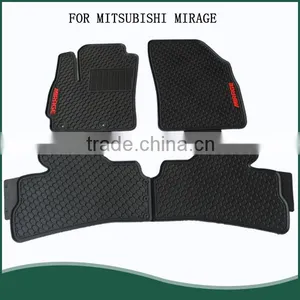 3pcs/4pcs Latex Mat for Mitsubishi Mirage Auto Parts Car Mat Factory thumbnail-1