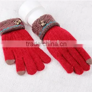 Factory Direct Sale Finger Touch Screen Gloves Leisure Design thumbnail-5