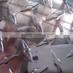 Wholesales Price Aluminum Diamond Plate 5052 5754 5083 5005 Five Bars China Manufacturer thumbnail-2