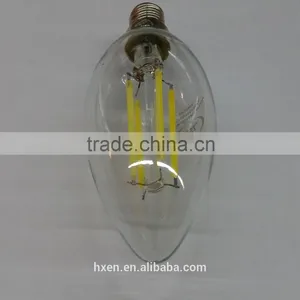 Clear Frosted Led Filament Bulb Dimmable C35 E12 4w Led Candle Bulb thumbnail-4