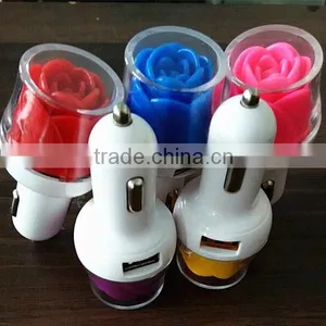 Promotion Universal Bullet Mini USB Car Charger Universal Adapter for HTC Cell Phone MP3 MP4 thumbnail-1
