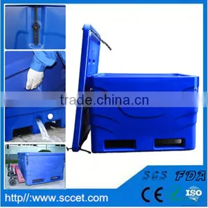 Frozen Fish Carrying Tank Plastic Fish Cooler Box Fish Insulation Container thumbnail-1