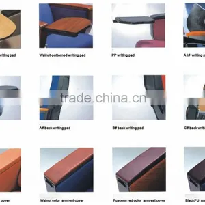 Perfect Desing Wood Armrest Auditorium Chair and Desks thumbnail-2