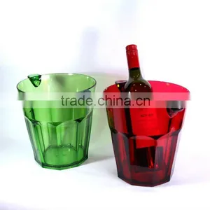 Wine ,Champagne Plastic Ice Bucket Cooler,Holder,Pail thumbnail-1