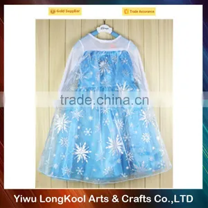 2016 Hot Selling Girls Boutique Princess Tutu Dress Party Dance Frozen Dress thumbnail-2