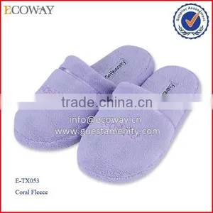 Factory Wholesale Hot Sale Disposable Soft Sole Hotel Bathroom Slippers thumbnail-1