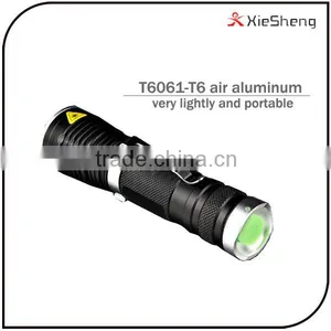 CREE XML T6 3.7v 18650 Battery IP65 Zoom Focus Pocket Rechargeable Hunting Torch thumbnail-2