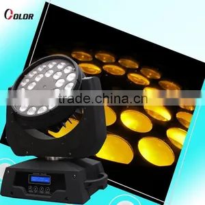New Product 24pcs 15W RGBWA Zoom Moving Head Led Stage Light Disco Light thumbnail-3