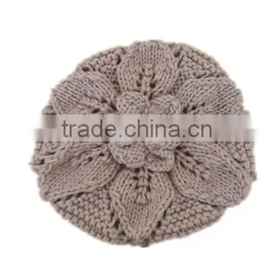 HOT SALE ! Fancy Wool Warm Winter Knit Custom Beanie Cap thumbnail-3