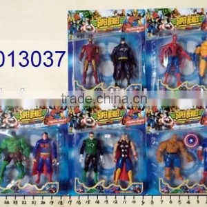 Cartoon Figure Superman Justice Figure Doll the Avenger Toys thumbnail-1
