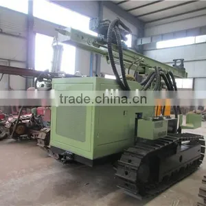 DFD-130M Anchor Drilling Machine, Crawler Mounted Screw Pile Drilling Rig thumbnail-4
