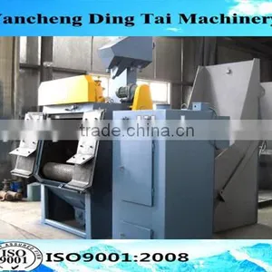 Rubber Belt Shot Polishing Machinery/sand Blasting Machine for Forging Burnishing /blasting Equipment thumbnail-1