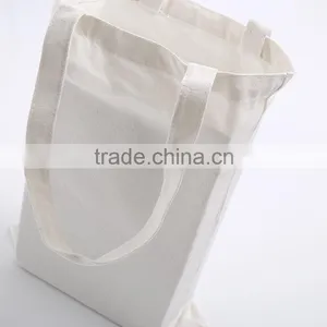 Recyclable Shopping Cotton Bag Cotton Canvas Shopping Bag White Portable Recyclable Shopping Cotton Bag thumbnail-2
