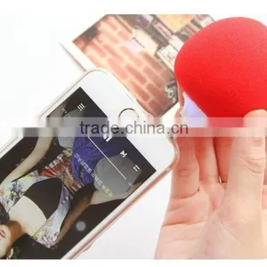 3.5mm Mini Portable Sponge Ball Speaker Balloon Mobile Audio Music Player thumbnail-3