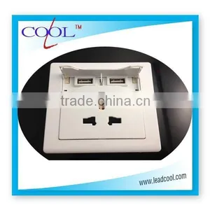 Universal Electric Extension Usb Wall Socket/usb Socket thumbnail-3